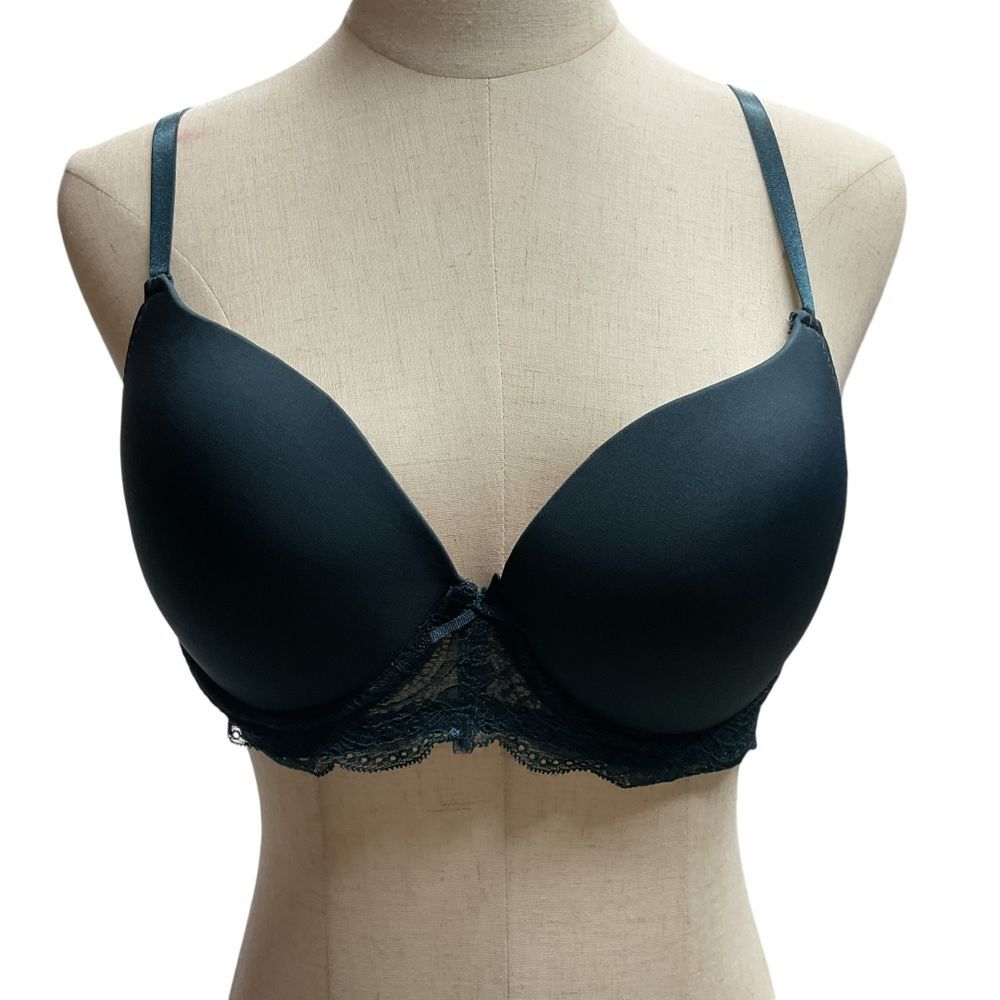 Carrie Amber Intimates Underwire Full Cup Lace T-Shirt Bra Size 36C‎